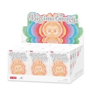 POPMART The Monsters Labubu Big into Energy Series Vinyl Plush Blind Box